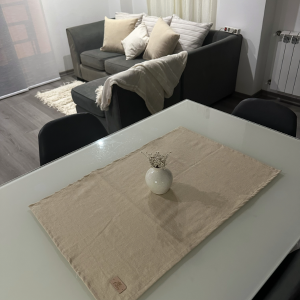 Producto - Mantel Matero liso arena - 1