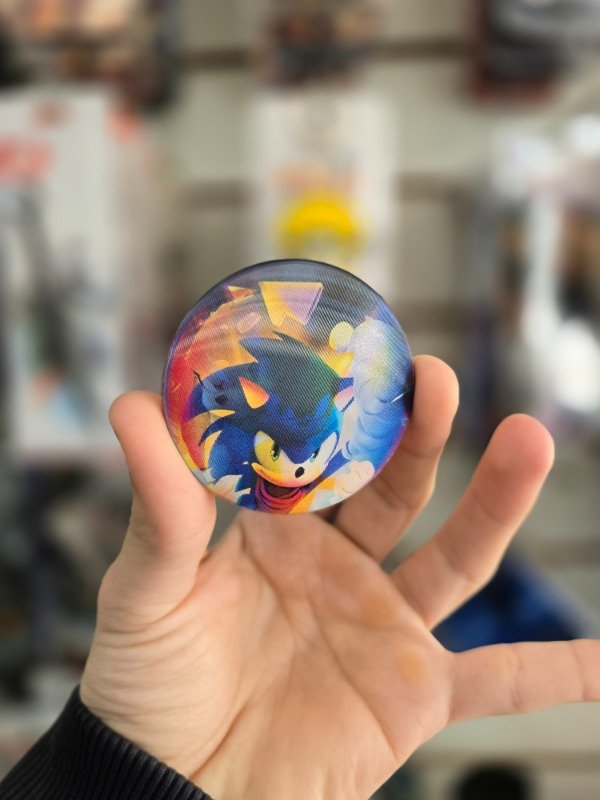 Producto - Pin Sonic holográfico