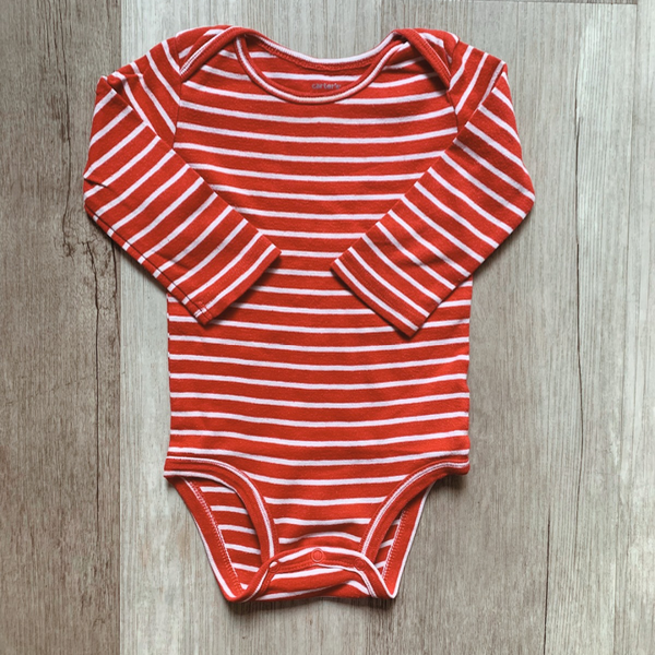 Producto - Body Carters Rayas rojo/blanco 9M