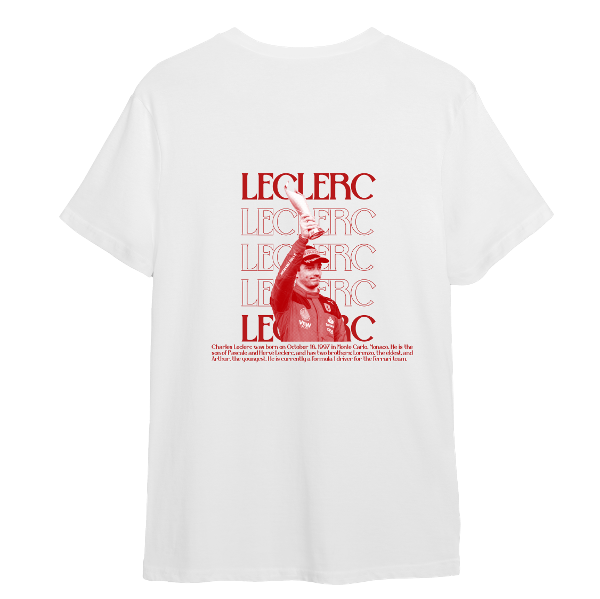 Remera Charles Leclerc