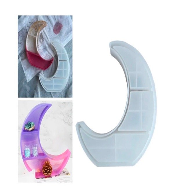 Producto - MOLDE RECIPIENTE BANDEJA LUNA