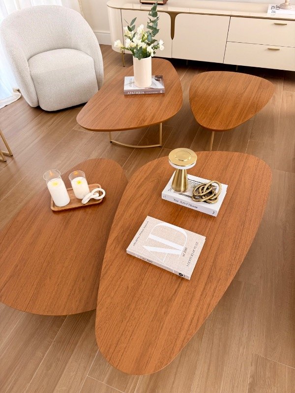 Producto - Dúo Mesa Ratona Pétala Freijo - 6