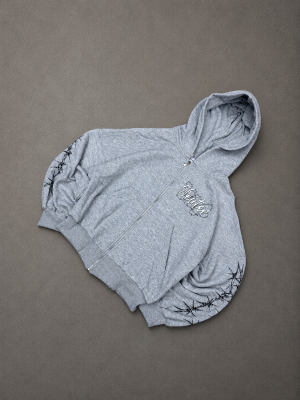 Producto - Campera BoxyFit Thorn Gris