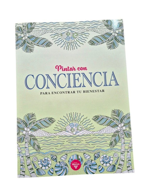 Producto - Libro P/Adultos Vértice "Pintar con Conciencia" 20x27cm 24 págs (6394)