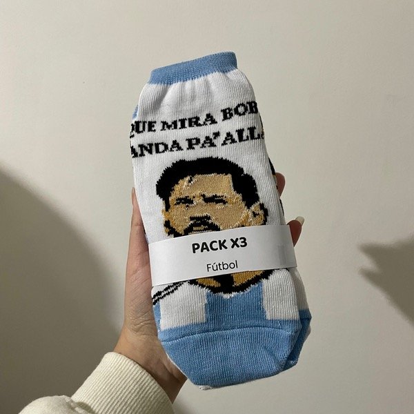 Producto - Pack x3 soquetes futbol
