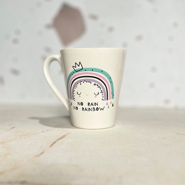 Producto - Cónica Mediana - Arcoíris "No Rain"
