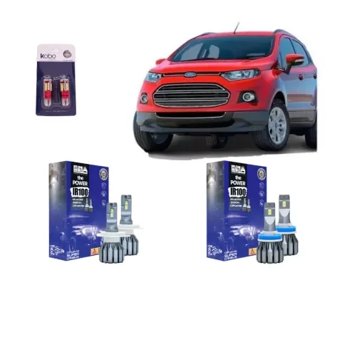 Producto - Kit Cree Led IR100 Luz Baja Alta Y Antiniebla Ford Ecosport 2012-2017