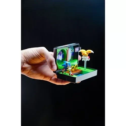 Producto - Console Heroes Sega Mega Drive Sonic the Hedgehog 2 Cartridge Diorama - 3