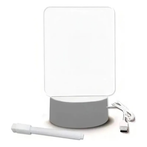 Producto - Lámpara de Escritura 3D con Pizarra LED