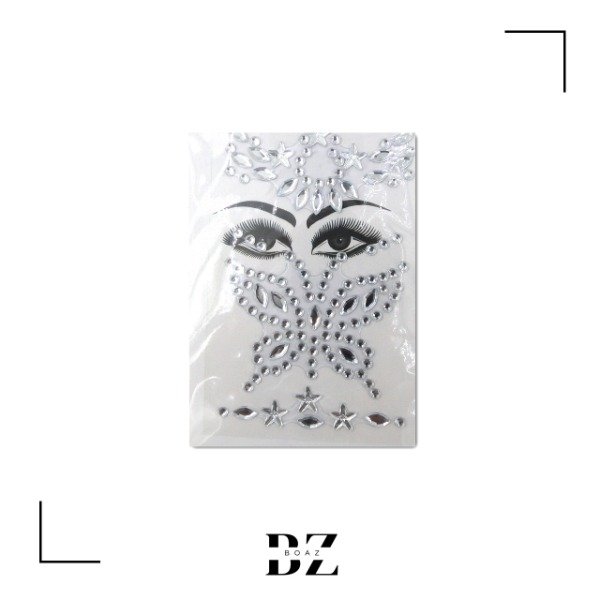 Producto - STICKER FACE X 12 CARD EN BLISTER GRANDE TRANSP. - 1948-1