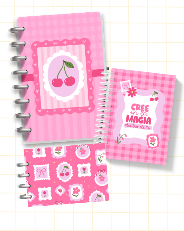 Producto - Combo Estudiante Planner Estudiantil  Fichero A6  Cuaderno A4