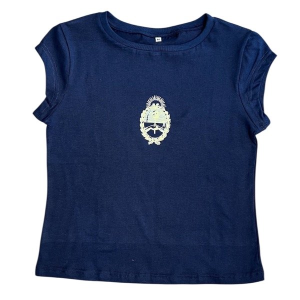Producto - REMERA ESCUDO BLANCO AZUL