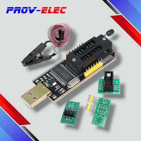 Producto - SET PROGRAMADOR LECTOR USB CH341A BIOS EEPROM 24 25 Spi Flash Ch341