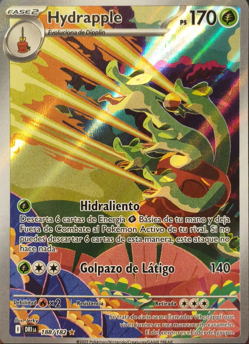 Producto - Hydrapple - 188/182 - Rivales Predestinados - Holo ESPAÑOL