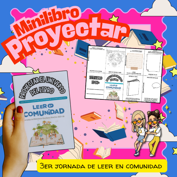 Producto - MINILIBRO. PROYECTAMOS EL UNIVERSO DEL LIBRO