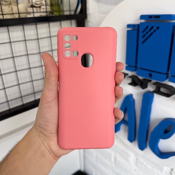 Producto - Silicone Case Rosa - Samsung A21s