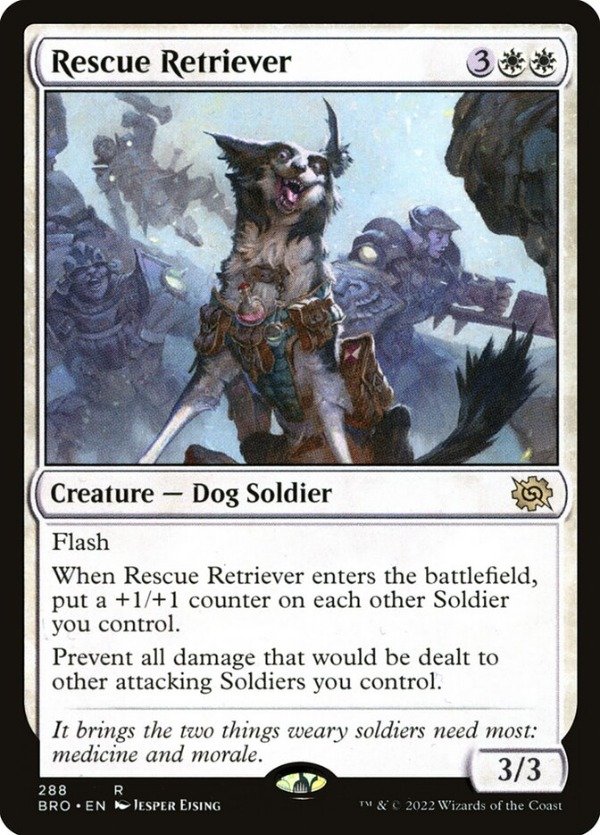 Producto - Rescue Retriever #288  The Brothers' War