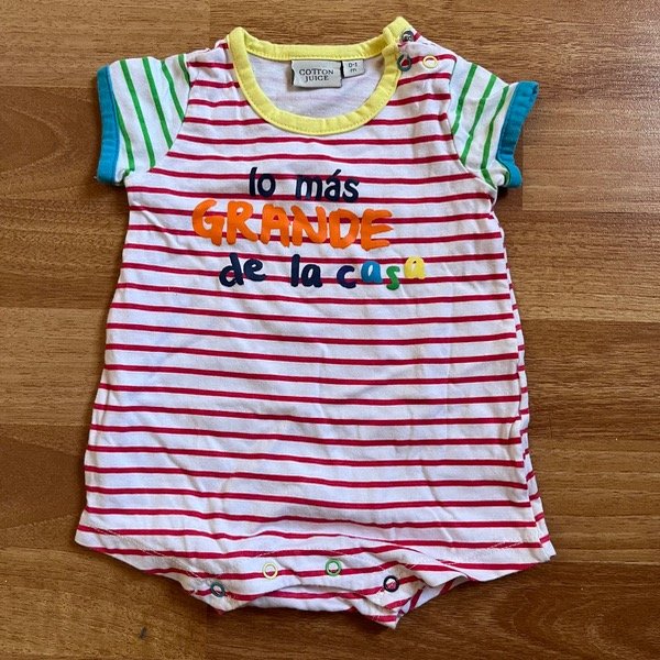 Producto - Romper Rayas RN - 0