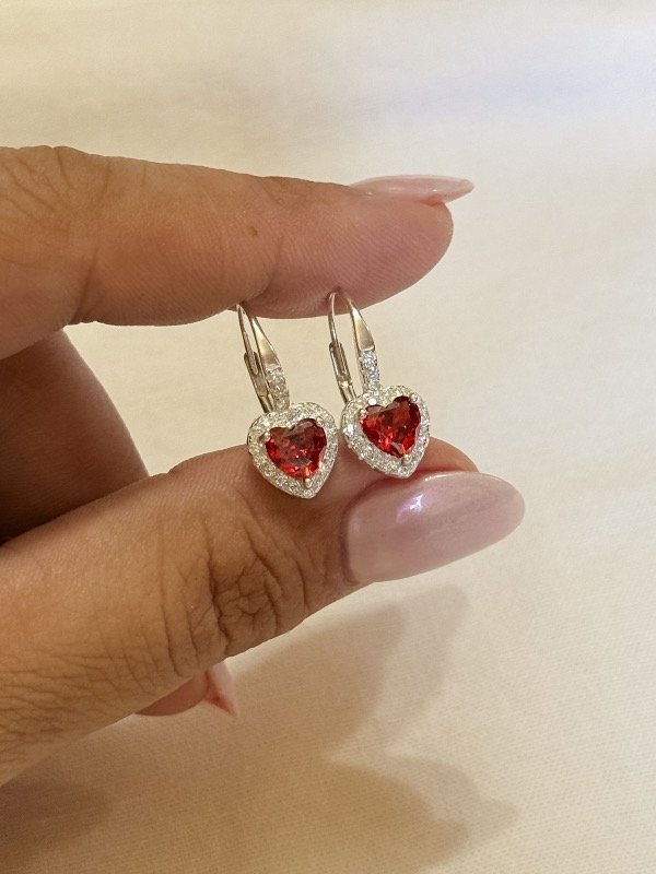Producto - Arito con cierre France corazón 10mm - 0