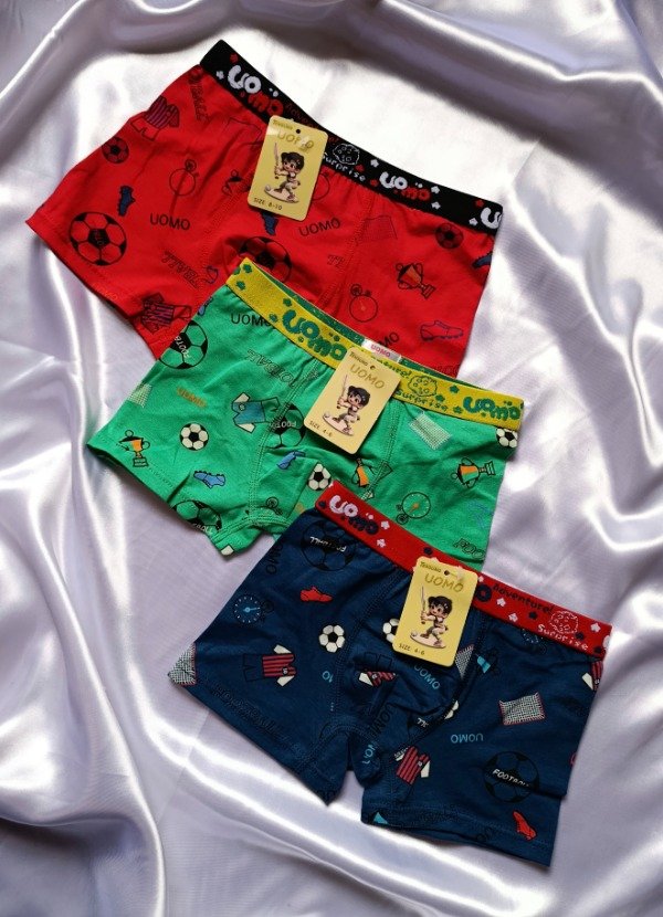 Producto - BOXER UOMO ALGODÓN NIÑO (x6)