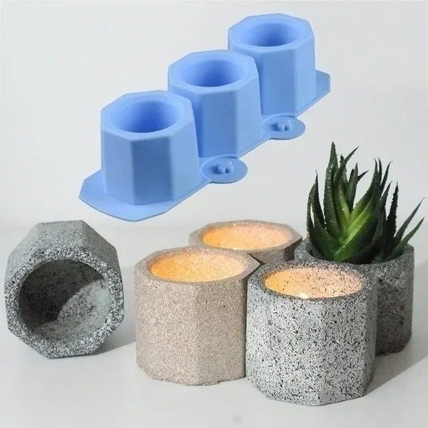 Producto - Molde maceta hexagonal