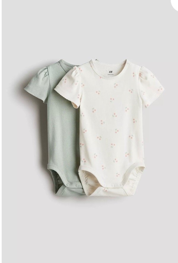 Producto - Pack de 2 Bodies HyM Cerezas