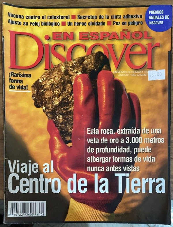 Producto - REVISTA DISCOVER VOL.3 NO.8 AGOSTO 1999