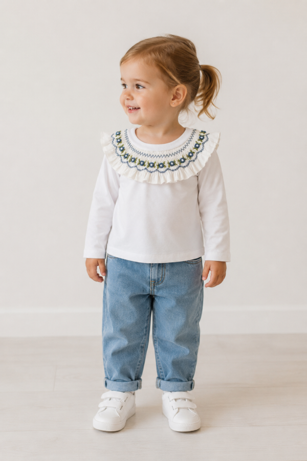 Producto - Remera punto smock CANDE - 1