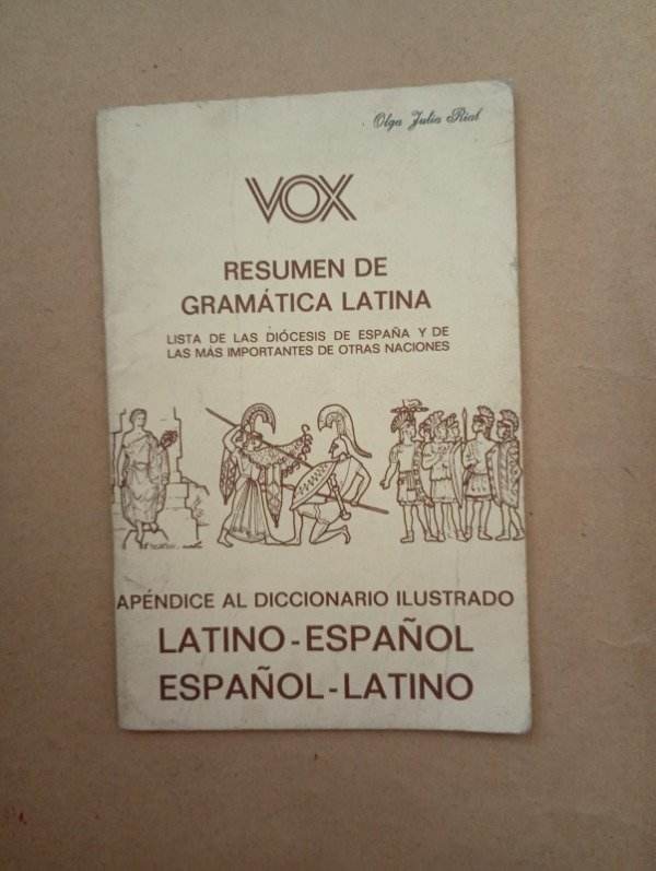 Producto - Resumen de gramática latina - Vox