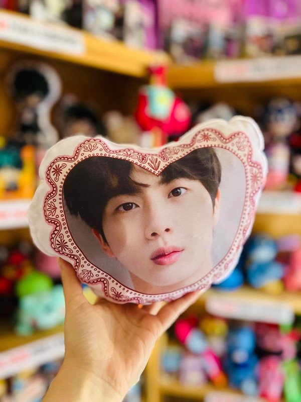 Producto - Mini almohada corazón BTS Jin - 0