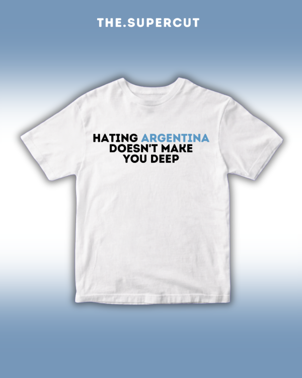 Hating Argentina baby tee
