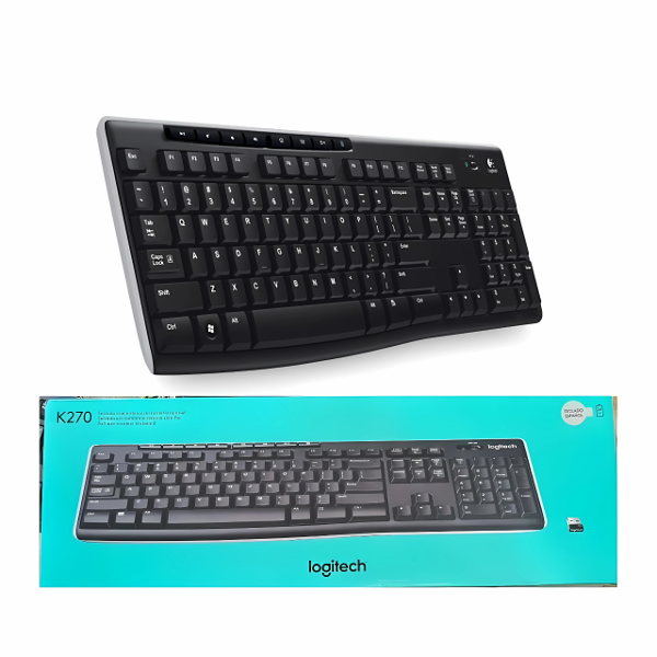 Producto - TECLADO LOGITECH K270 WIRELESS BLACK