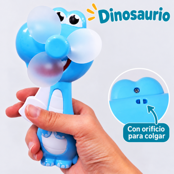 Producto - Ventilador manual portátil Dino - 0