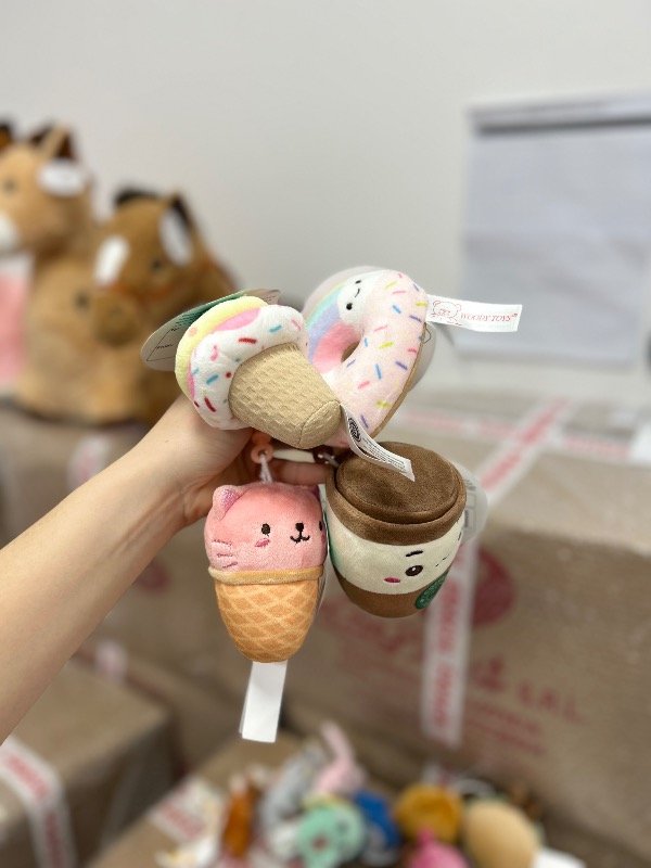 Producto - Llaveros comida de peluche varios - 1