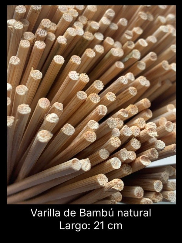Producto - Varilla de Bambú 21cm para difusor aromático