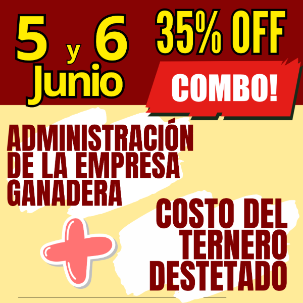 Producto - COMBO 2 CURSOS: Administración Ganadera + Costo del Ternero