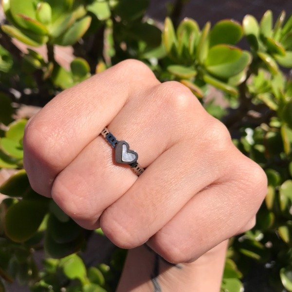 Producto - Anillo Corazon Nacar