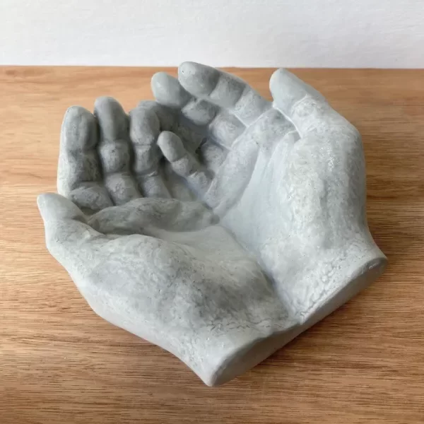 Producto - Molde silicona cuenco grande manos juntas - 15