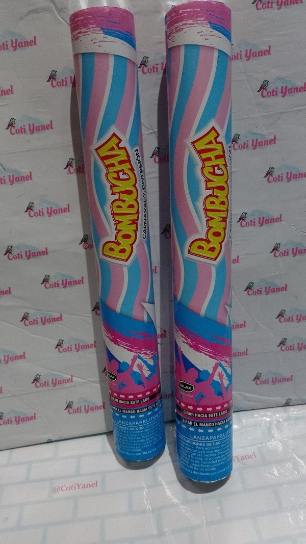 Producto - Lanza papelitos Revelacion de genero - Rosa / Celeste
