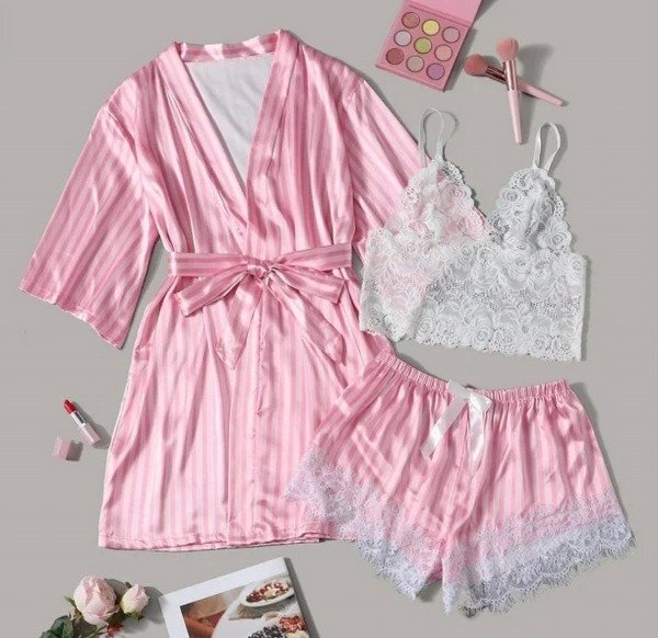 Producto - Pijama rayado victoria - 0