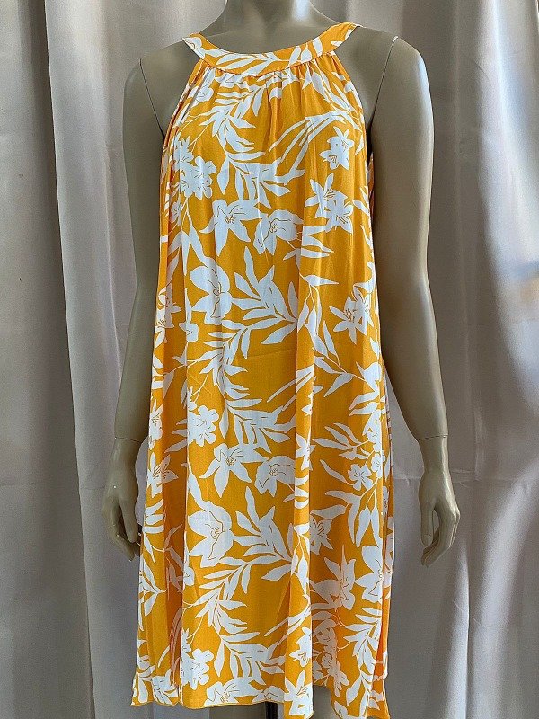 Producto - Solero Cuello Americano Naranja - COD 4357