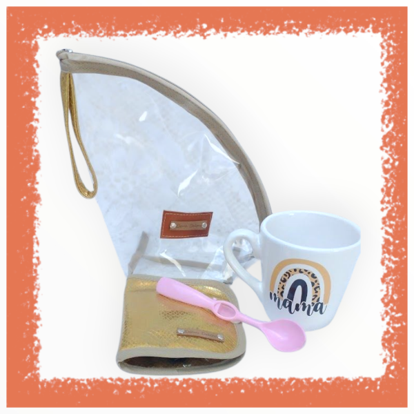 Producto - Porta Taza +Taza + porta saquitos de te