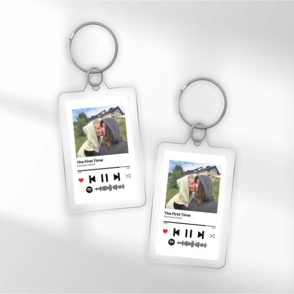 Producto - Llavero Spotify - Fondo blanco