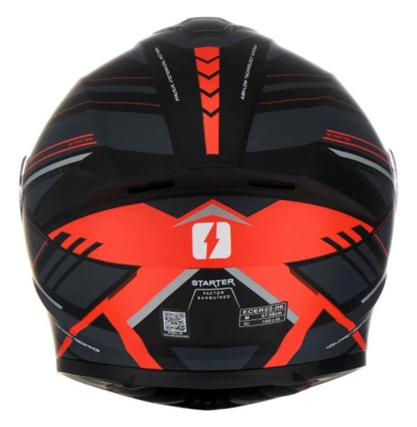 Producto - CASCOS MAC STARTER RENNER BLACK Y ORANGE - 3