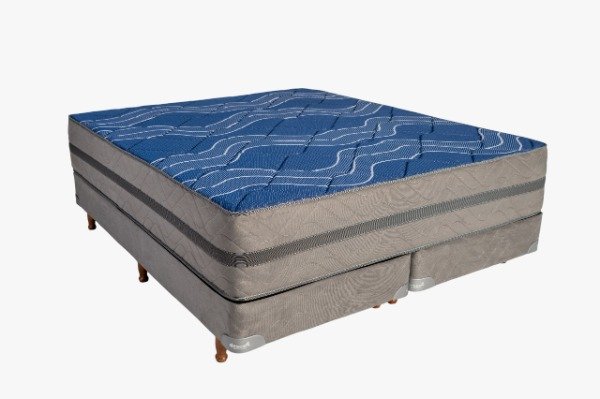 Producto - Sommier y Colchón Deseo FARAON - Resorte Bonell 1 Plaza 90x190x32