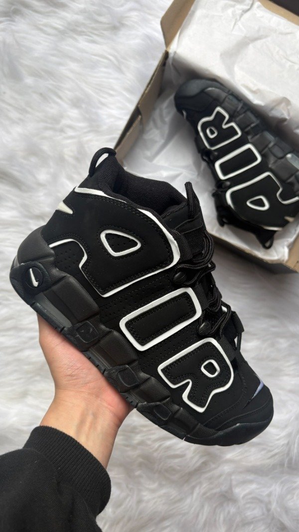 Producto - AIR MORE UPTEMPO BLACK WHITE - 0
