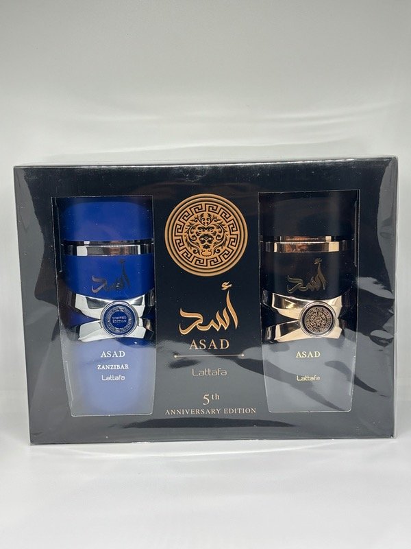 Producto - ÁRABE SELLADO - SET ASAD ZANZÍBAR 100ML + ASAD NEGRO 100ML