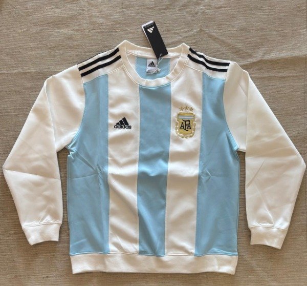 Producto - Buzo Argentina 2026 blanco celeste