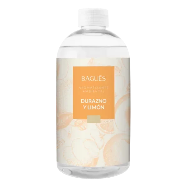 Producto - REPUESTO AROMATIZANTE AMBIENTAL DURAZNO Y LIMON X 500ML