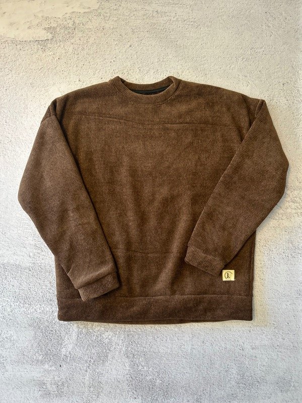 Producto - Sweater Chenille con Corderito Chocolate